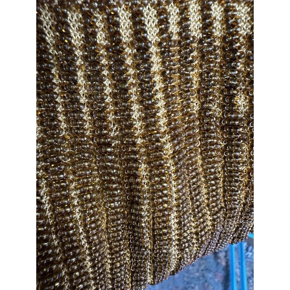 1930's Gold Beaded Opera Purse